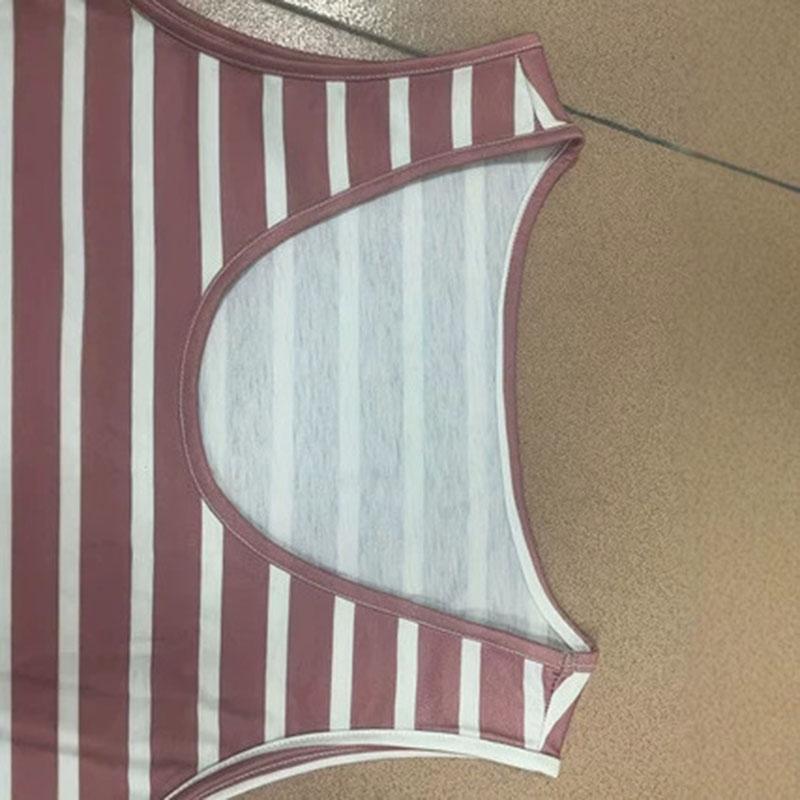Women Striped Dress Sleeveless U Neck Casual Mini Tank Dress Summer A Line Sundress