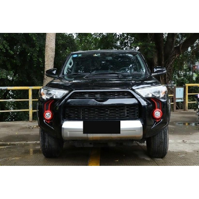 2x Front Fog Light Lamp Cover Trim For 4Runner 2010- SR5/TRD Pro Accessories