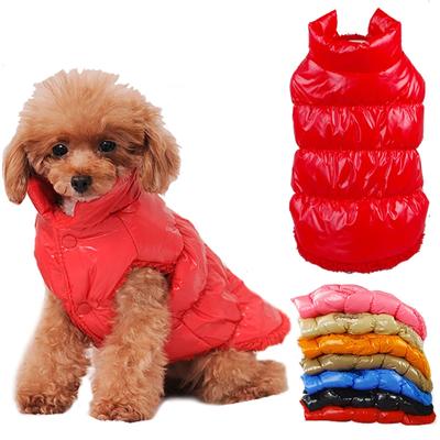 Warm Dog Clothes Winter Pet Down Jacket Puppy Coats Dog Clothes for Small Dogs Chihuahua French Bulldog Cats Pet Costume