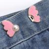 Zinc Zinc Alloy Snap Fastener Pants Pin Removable Clothing Accessories Jean Button Waist Buckle  Women