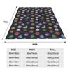 Club Penguin Puffles Pattern  Blanket  Flannel Awesome Soft Throw Blanket for Coverlet All Season,