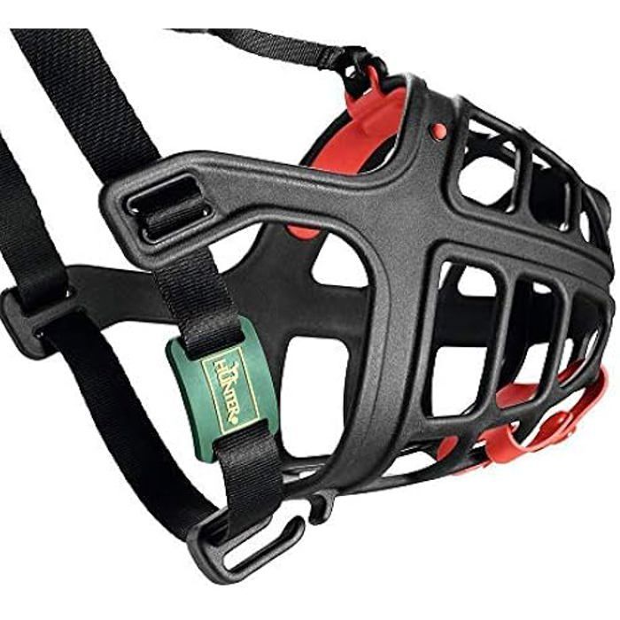 Muzzle - HUNTER - Albury 5 - Soft Plastic - Optimal Comfort - Adjustable Straps