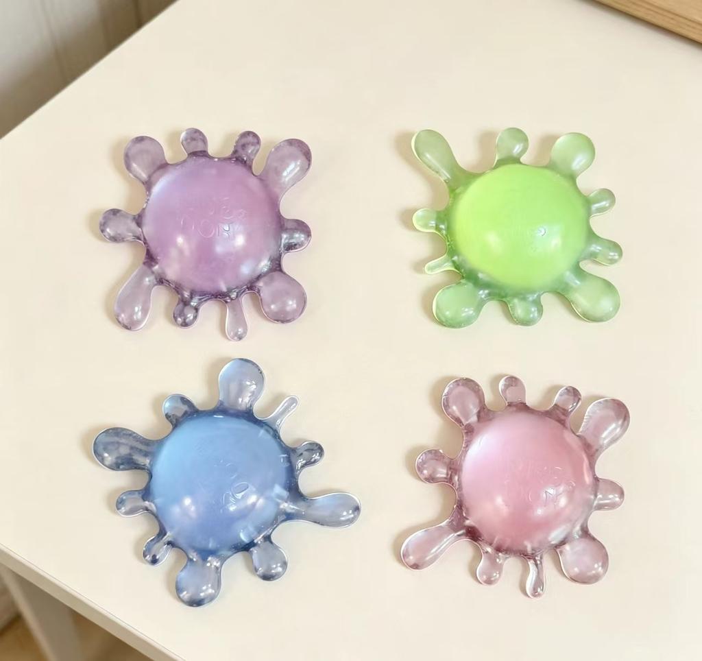 Ice Cream Jellyfish Maltose Pinch Music Decompression Toy Octopus Decompression Artifact