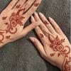 Flower Instant Decals Mehndi Designs Body Art Sticker Fashion Hand Tattoo  Summer Vacation