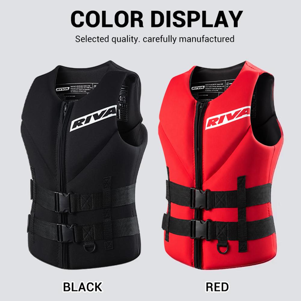 Gilet di salvataggio per adulti Gilet da surf Kayak Wakeboard Motoscafi Zattera Barca di salvataggio Sci Sport acquatici Nuoto Deriva Salvataggio Giubbotto di salvataggio