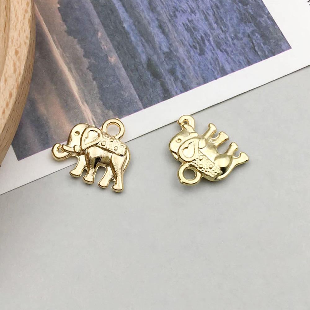 KC Gold Alloy Owl & Butterfly Pendant Charm for DIY Bracelets/Necklaces