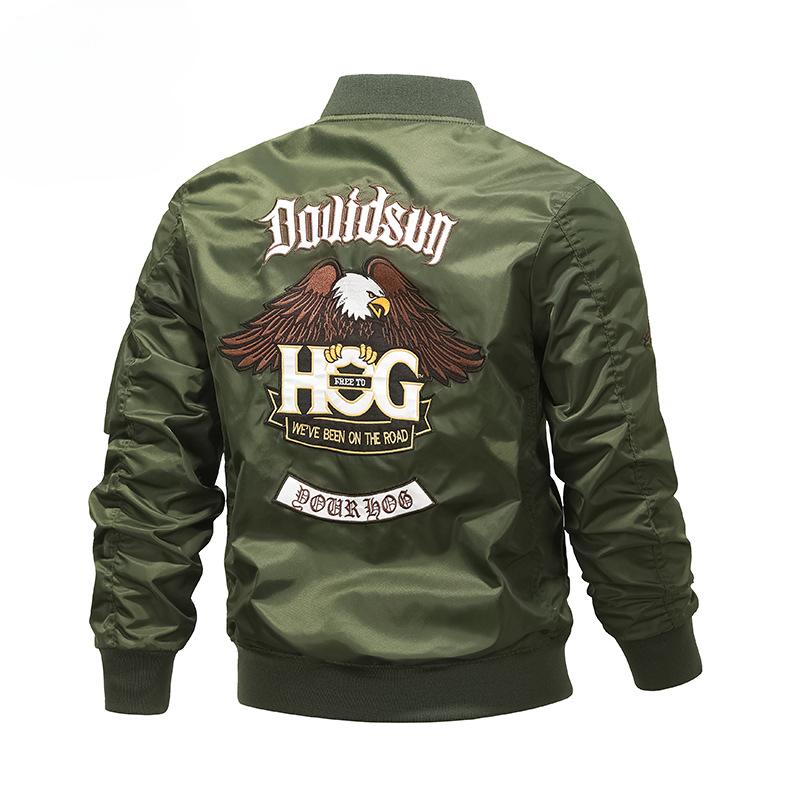 Nouvelle Veste Hiver Style Américain Veste d'Aviateur Veste en Coton Costume de Moto Harley Veste d'Aviateur Homme Veste