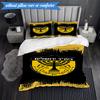 3PCS Beitar Jerusalem Football Club Printed Soft Bedding Set,Including 1pc Duvet Cover And 2pcs Pillowcases Perfect for Bedroom, Dormitory, Fan gift