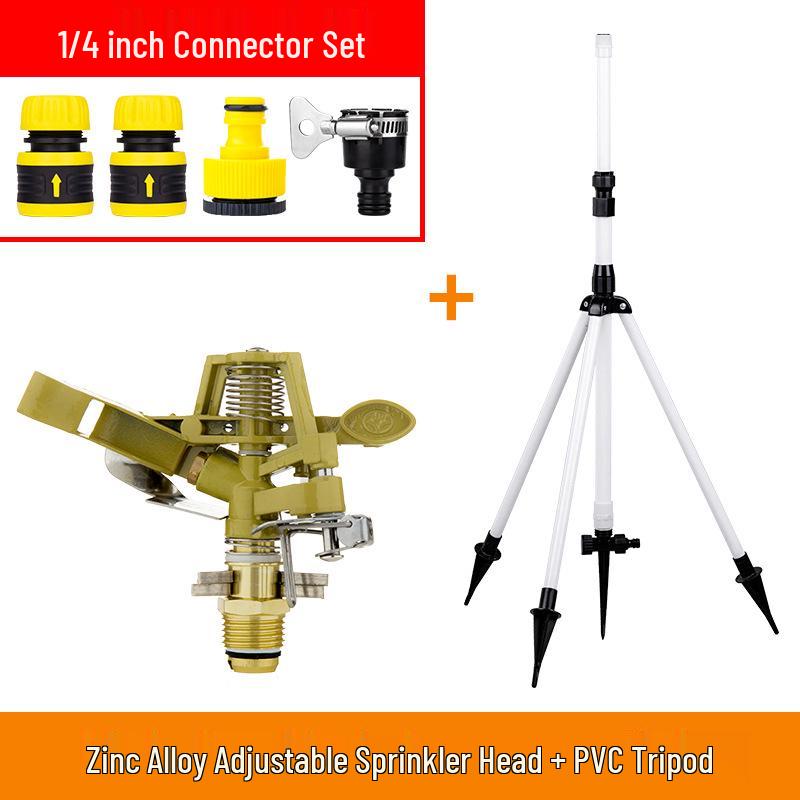 Adjustable Height Tripod Garden Sprinkler Stand
