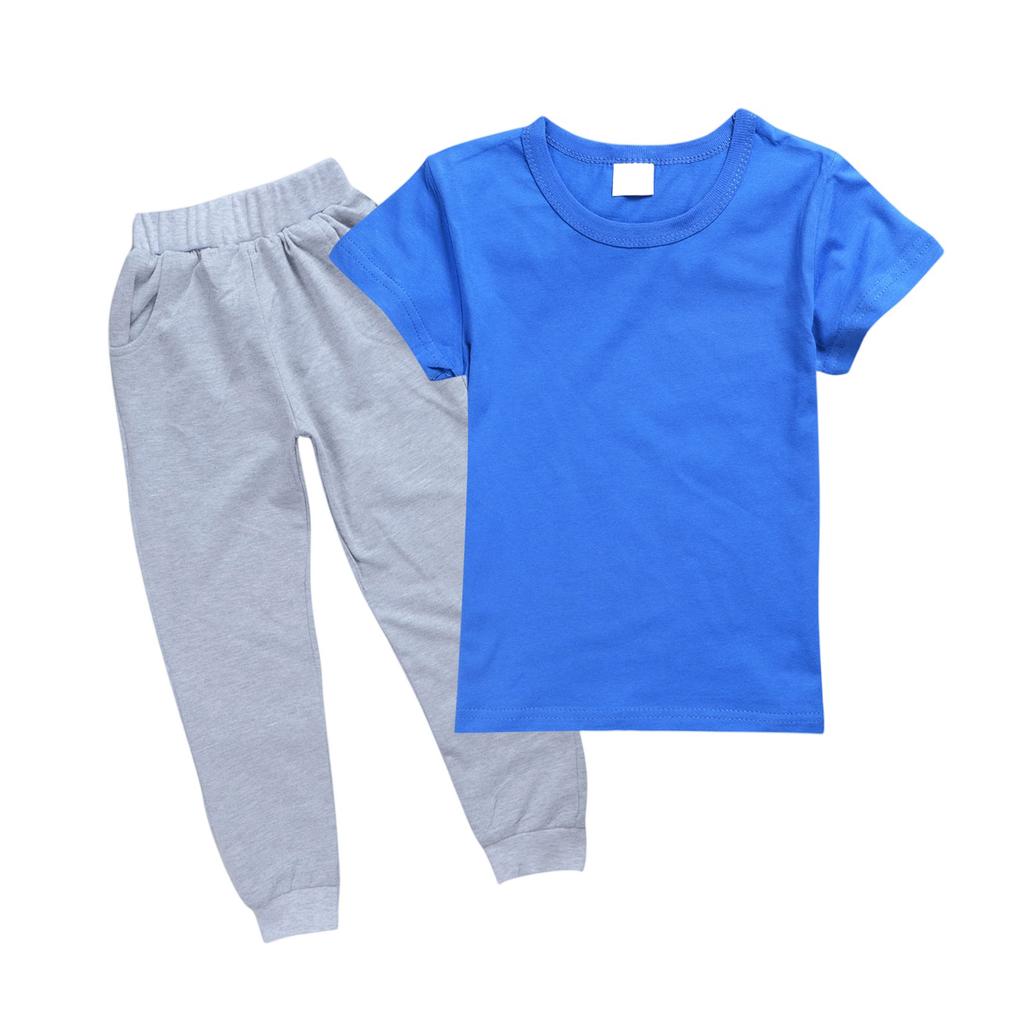 Girls' 2,Piece Set , Color Tee & Pants Outfit