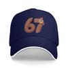 67 Thanksgiving Funny Turkey Thanksgiving 67 Turkey Baseball Cap Men Design Trucker Hat Summer Streetwear Outdoor Snapback Cap