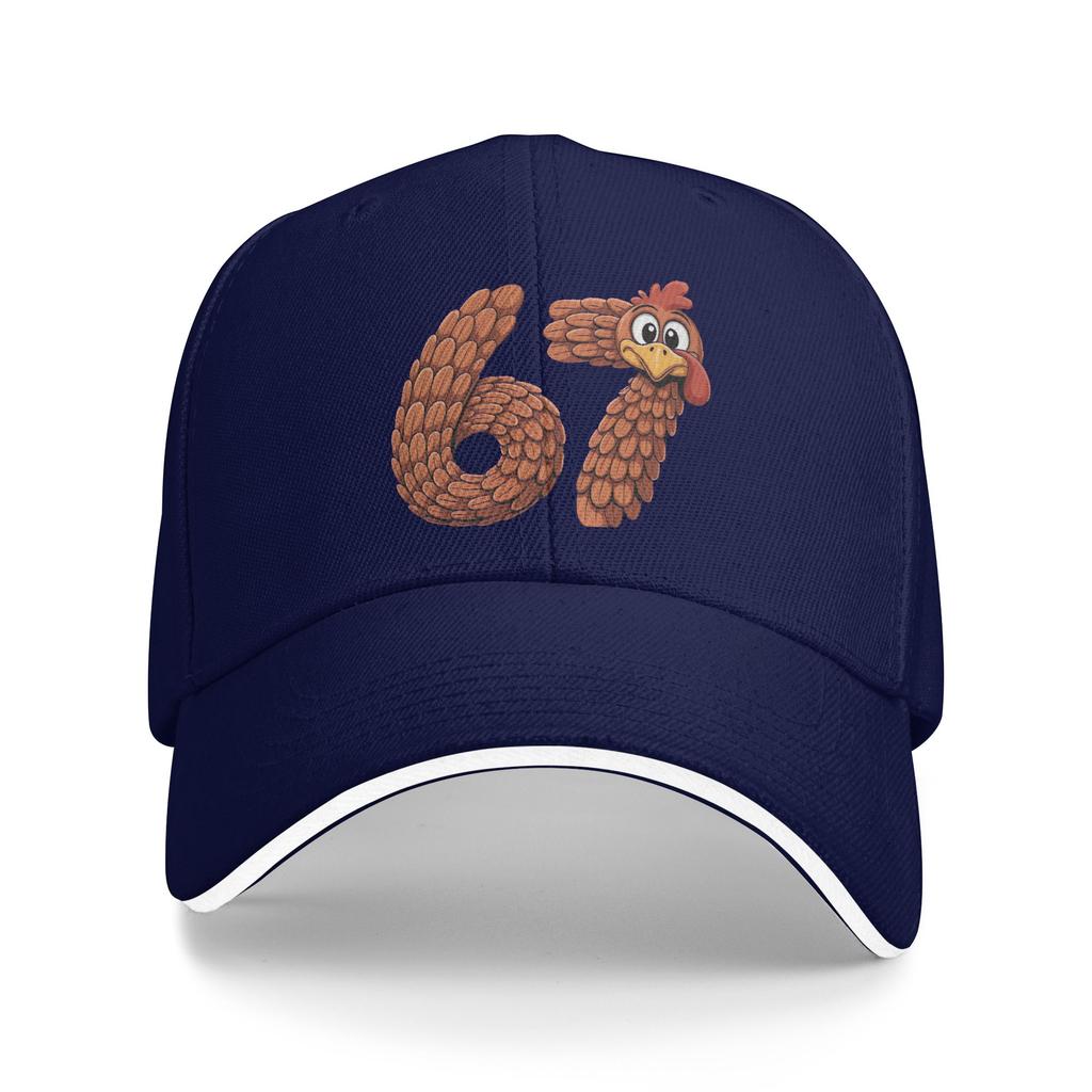 67 Thanksgiving Funny Turkey Thanksgiving 67 Turkey Baseball Cap Men Design Trucker Hat Summer Streetwear Outdoor Snapback Cap
