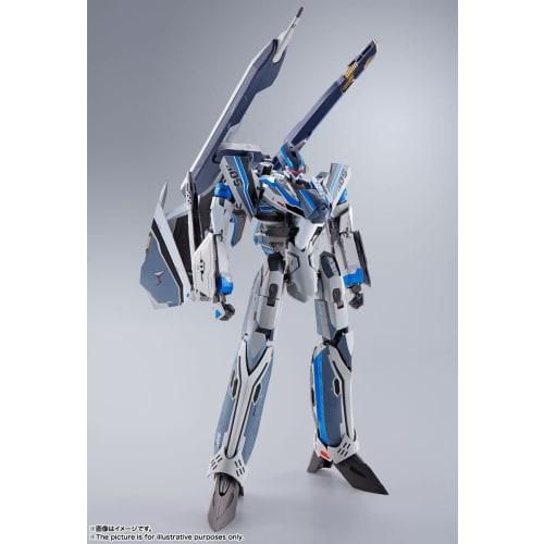 TAMASHII NATIONS DX Chogokin Macross Delta The Movie: Absolutely Live!!!!!! First Limited Edition VF-31AX Kairos Plus (Hayate Immelmann Custom) Approx