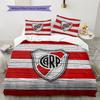 River Plate Pattern Bedding Home Decoration Birthday Gift (1 * duvet cover + 2 * pillowcase, without core)