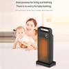 Heater Household 3 Speed Touch Screen Remote Control Mini Electric 1500W High Power 12H Timing Intelligent Shutdown