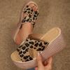 2025 New Women Slippers Summer Wedges Platform Sandals Women Beach Slippers Trend Casual High Heels Ladies Shoes Slides Women