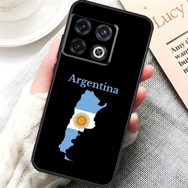 Argentina Flag Cover For OnePlus 13R 15 13 13T 12 12R 10T 11 10 Pro OnePlus Nord 5 CE 3 4 Lite N20 N30 Case