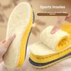 Winter Lamb Wool Thickened Warm Sports Insole Soft Elastic Shock Walking Decompression Can Be Cut and Tied To Double Size Shoes