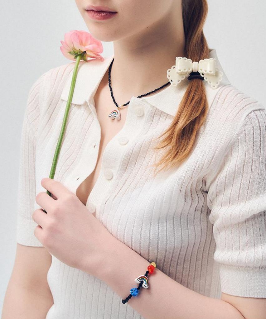 Dana Burton Rainbow Dream Glass Necklace