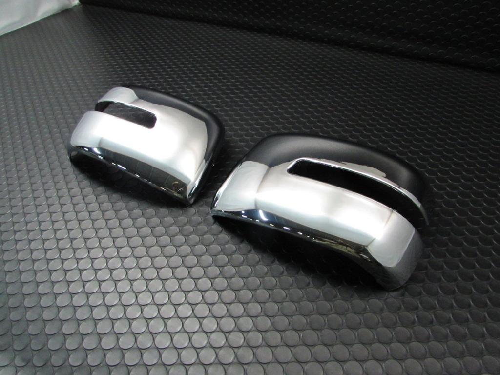BRIGHTZ Chrome Door Mirror Type for Wagon R Stingray Covers, B, MH34S/MH44S [MIR-SID-152] (Part Number 11985)