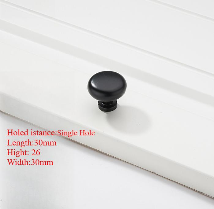 1/5pcs Black Cabinet Handles Solid Kitchen Cupboard Pulls Drawer Knobs Furniture Hardware Cabinet Pulls Cupboard Handles Knobs