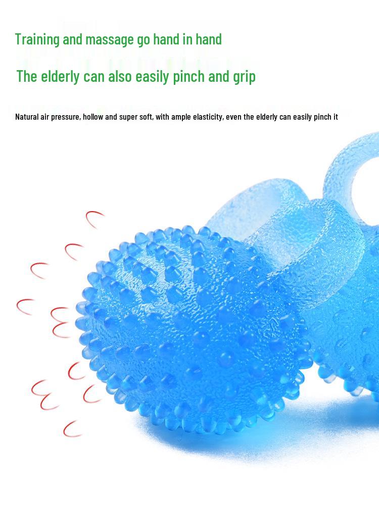 Posilovač ruky a antistresový míček: Rehabilitační a fitness trenér pro hemiplegii, mrtvici a posilování rukou