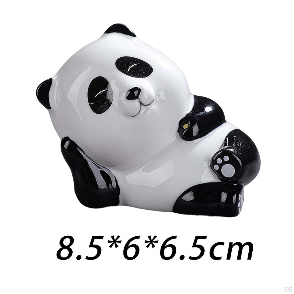 Animal Figurine Incense Burner Ceramic Porcelain Ornament Decorative Holder for Tabletop