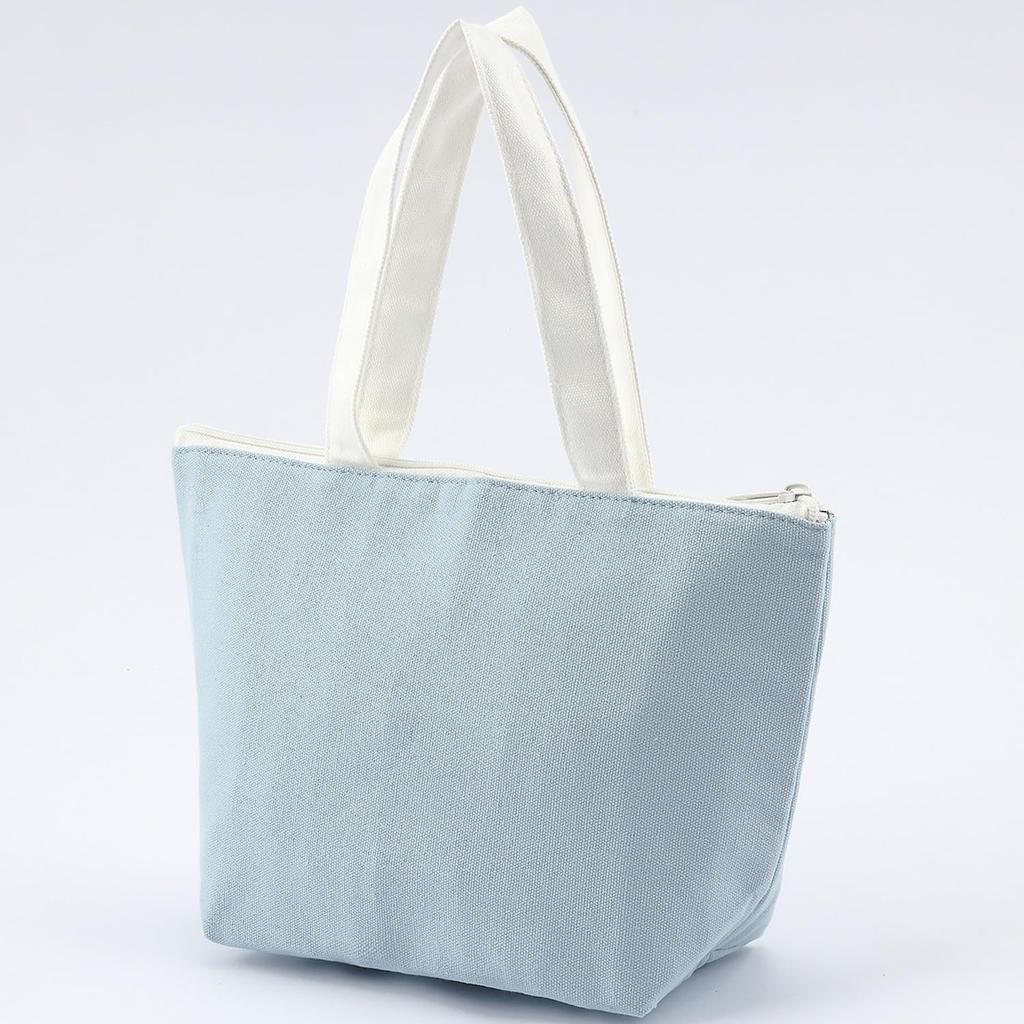 OSK Insulated Tote Lunch Peanuts Made in Bag, Purple, Fancy, PNF, Japan, TB-14