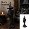Halloween Witch Resin Figurine Decor for Party Home Decoration