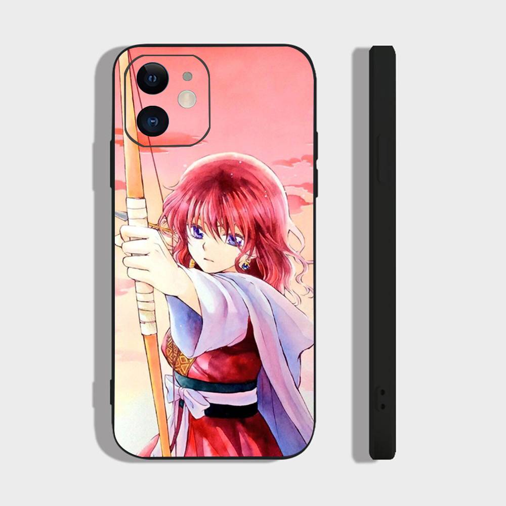 Yona Anime Akatsuki No Yona Phone Case For IPhone 17 Air 16 15 14 13 Pro Max 11 12 Black Silicone Cover