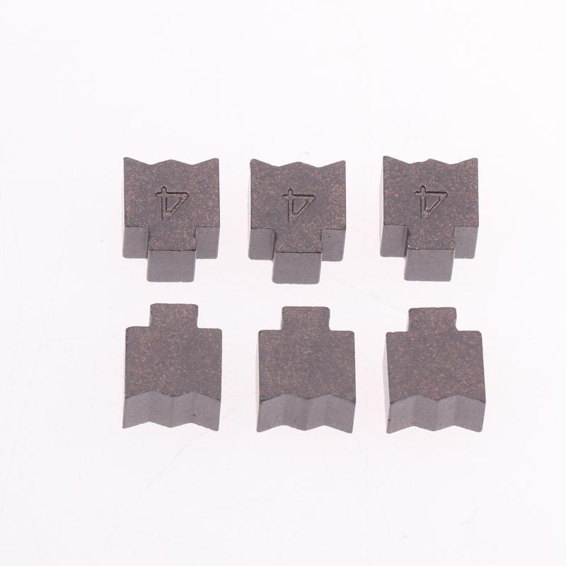10 Pezzi Per Rs775 Rs750 Rs755 Spazzole di Carbone Grigie Motori per Trapano Elettrico Smerigliatrici Angolari Utensili Elettrici Spazzola di Carbone Ricambi Accessori