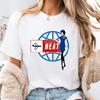 English Beat General Public Flight Attendant Cotton T-ShirtAll Sizes Unisex T-Shirt