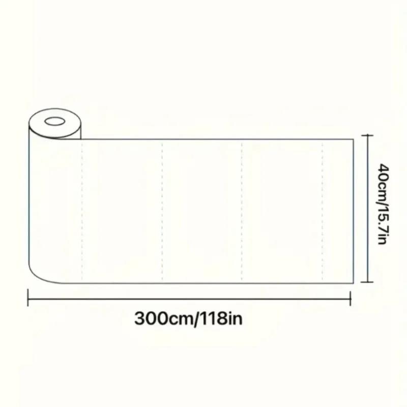 Tjockt brunt rutigt självhäftande tapet Fauxpläd Design Vattentät och fuktsäker Idealisk för Väggar Tak Heminredning