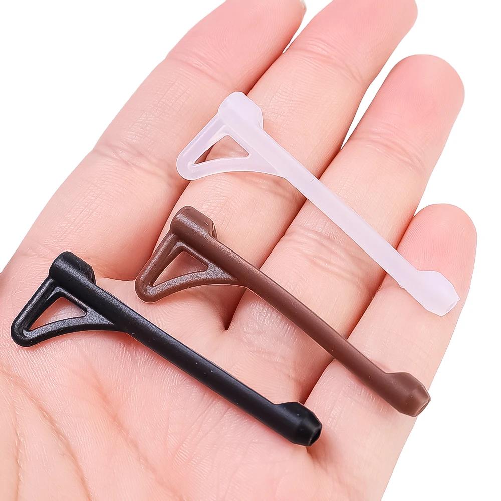 2-20pcs  Anti-slip Silicone Ear Hook Grip Glasses Eyeglasses Leg Stopper Bracket Fastener Accessories Temple Tip Eyewear Holders