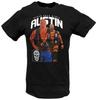 T-shirt Nera Unisex Walkout di Stone Cold Steve Austin
