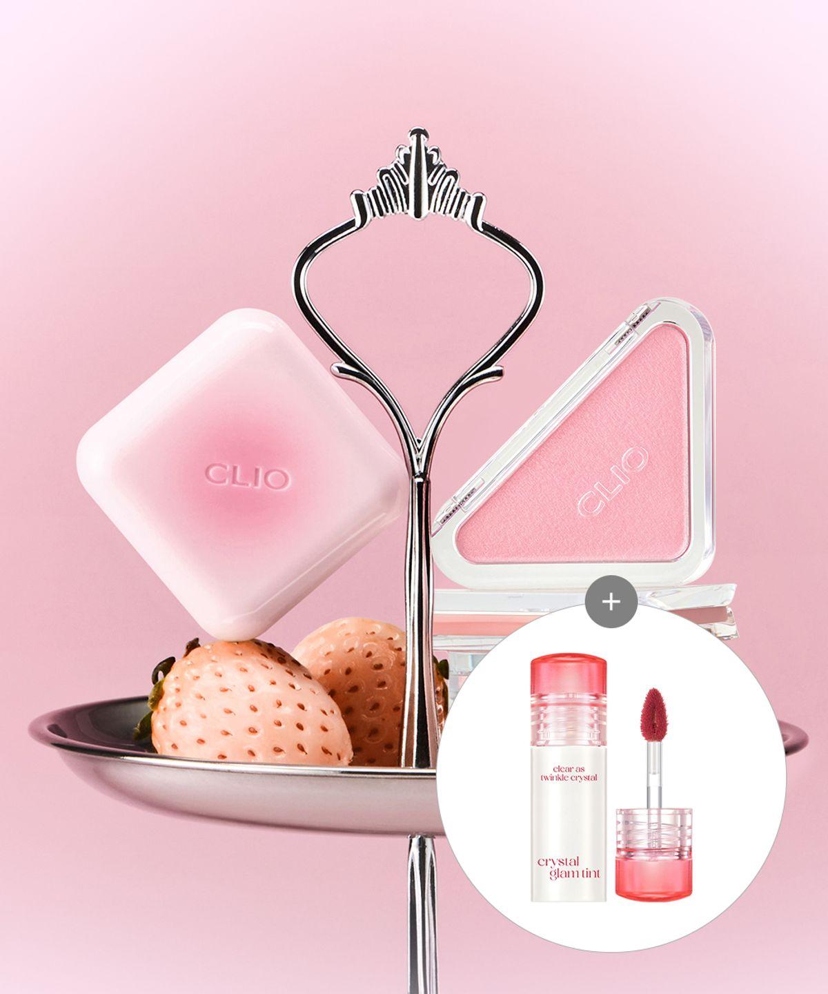[SET] Essential Lip & Cheek Tab + Essential Blush Tab 09 Strawberry Fondue