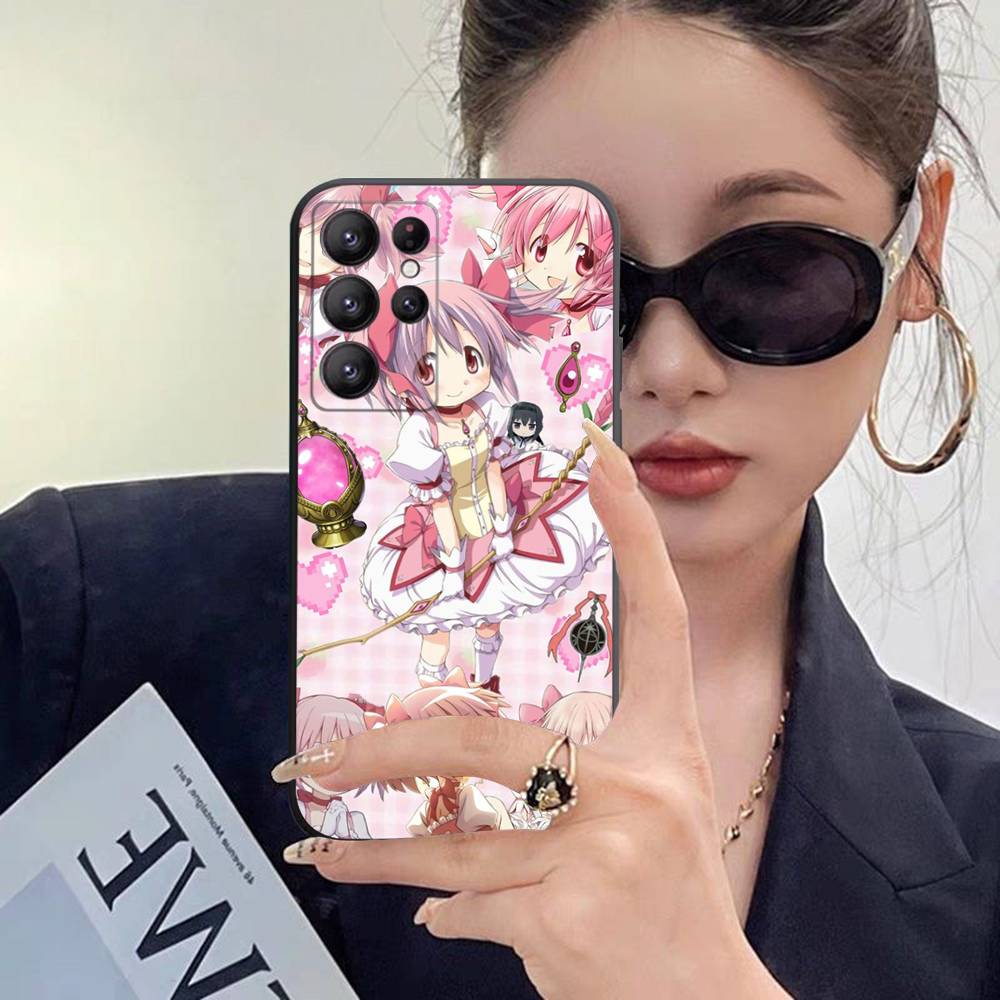 Beliebte Anime-Mädchen Hülle Für Samsung Galaxy Hülle S25 S23 S22 S21 S30 S20 S10 Ultra Plus FE TPU Weiche Hülle