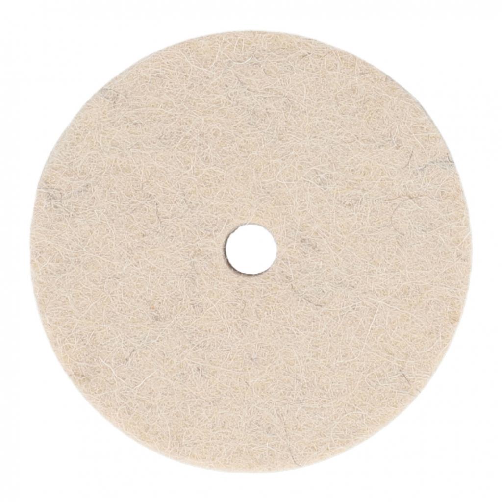 75mm Wool buffing wheel Abrasive Felt Disc Pad Polisher Buffing Grinding