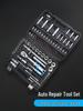 Compact Multifunctional Ratchet Wrench Set for Auto Repair