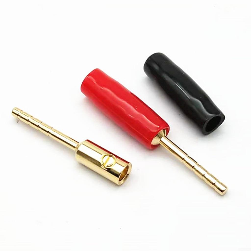 Dop banana rosu si negru 2mm 4N oxigen cupru pur