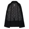 Men's double-sided woolen coat winter new dad cashmere coat mid-length detachable down liner windbreaker