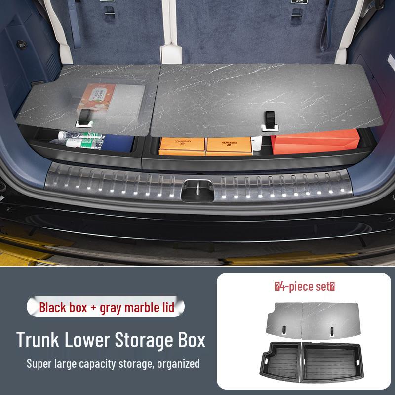 Zeekr 009 Trunk Organizer for 2024-25: Tail Box Storage & Accessories