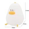 Duck Silicone Night Light Led USB Rechargeable Night Lamp Touch Sensor Bedroom Bedside Lamp Kids Baby Children Gift Sleep Lights