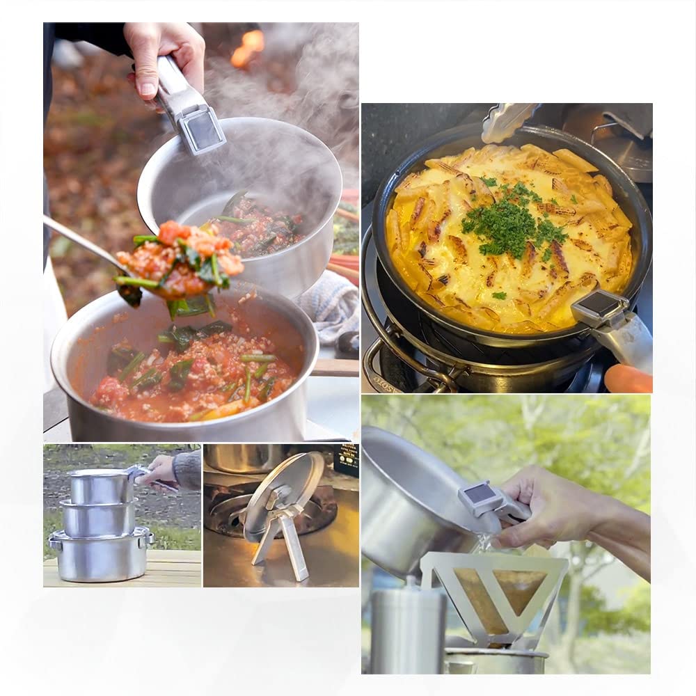SOTO GORA Lifter ST-9501, a convenient, easy-to-use, space-saving, compact handle/potholder/knob stand with magnet.
