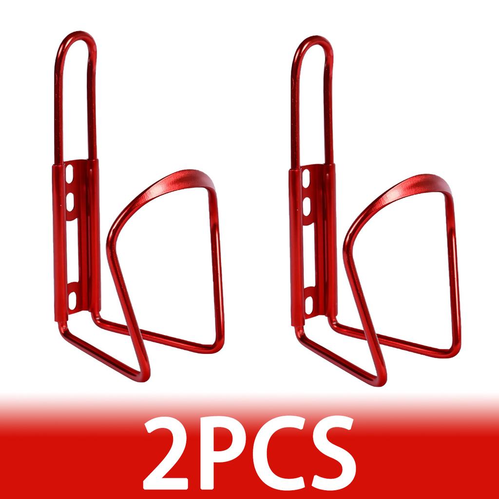 2pcs Bicycle Kettle Rack Aluminum Alloy Water Bottle Holder Suitable For Mountain Road Bikes Bicycle Front Pipe Cup Holder