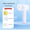 Cross-Border Waterproof Wireless Cleaning Brush for Kitchen & Bathroom - Portable, Multi-Functional, with Replacement Heads.