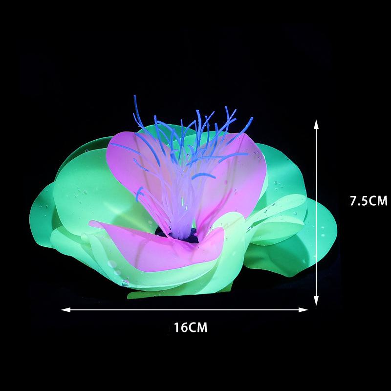 Simulation Aquatic Plants Fish Tanks Aquariums Landscape Decoration  Coral Fluorescent Silicone Butterflies Corals Water Plants