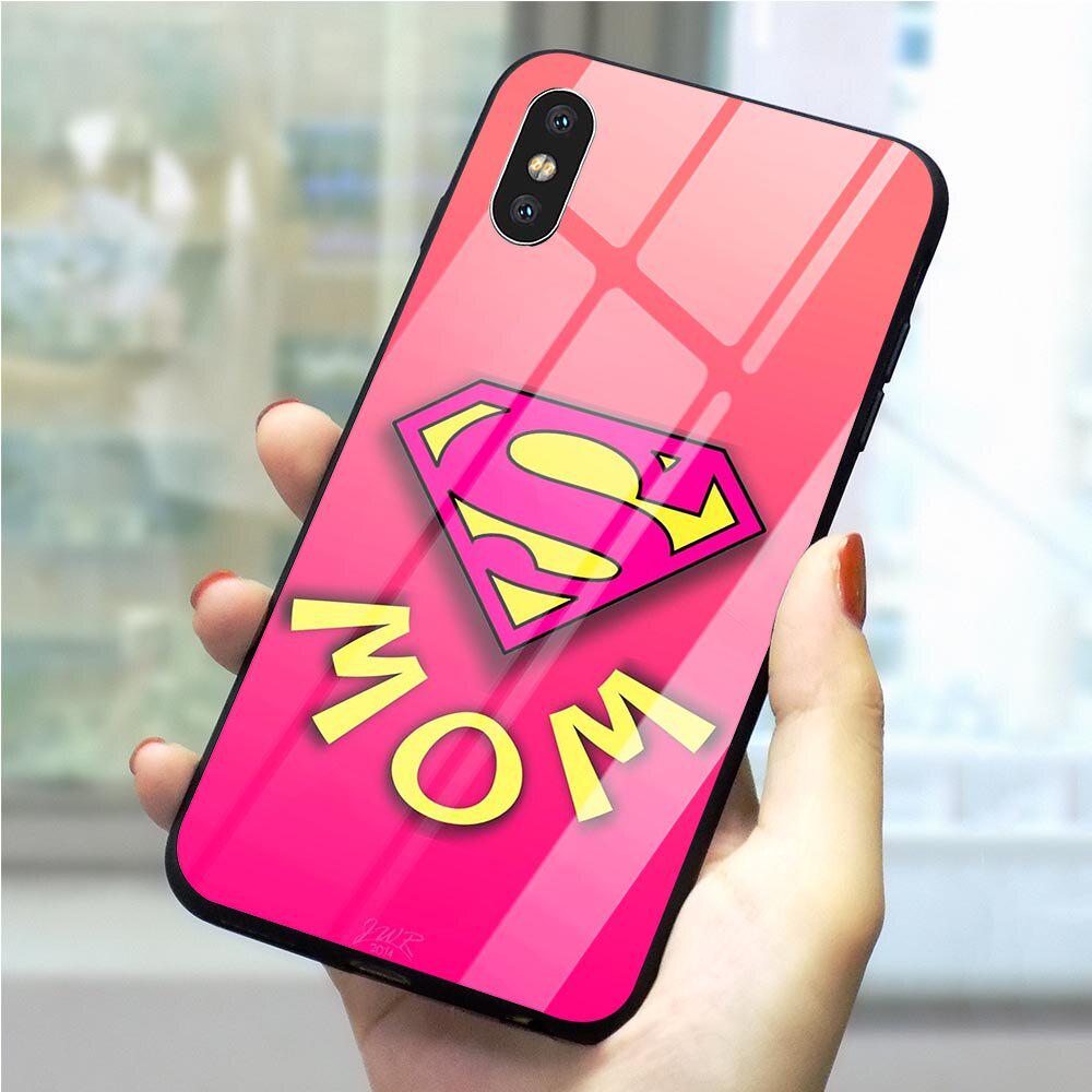 Buy Super Familg Super Mom Phone Cover For Samsung Note 9 iPhone Huawei ...