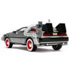 Back to the Future Part III Jada Toys Metals 1/24 Scale Diecast Car Time Machine Delorean with Light-Up