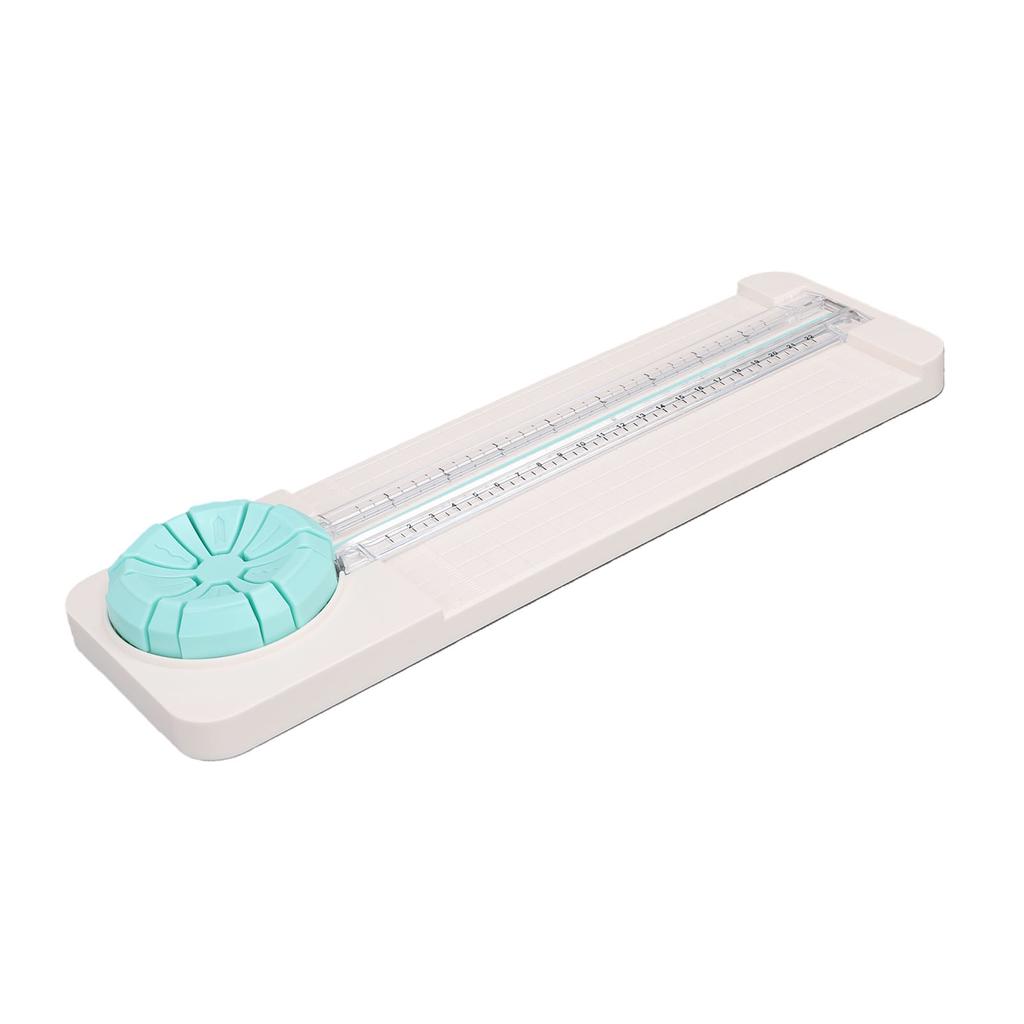 6 in 1 Paper Trimmer Craft Paper Cutter Scrapbooking Tool with Straight Dotted Curved Scoring Wavy Styles for Coupons